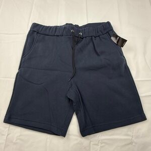 Arthur Beale Mens Navy Blue Fleece Sweat Shorts 2XL New With Tags Drawstring